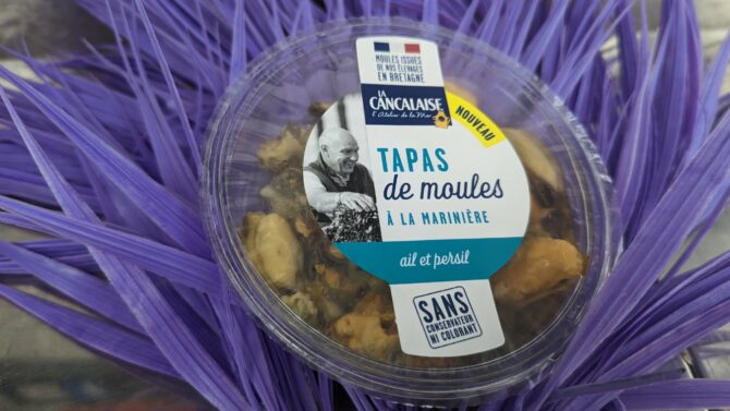 Tapas de Moules à la marinière